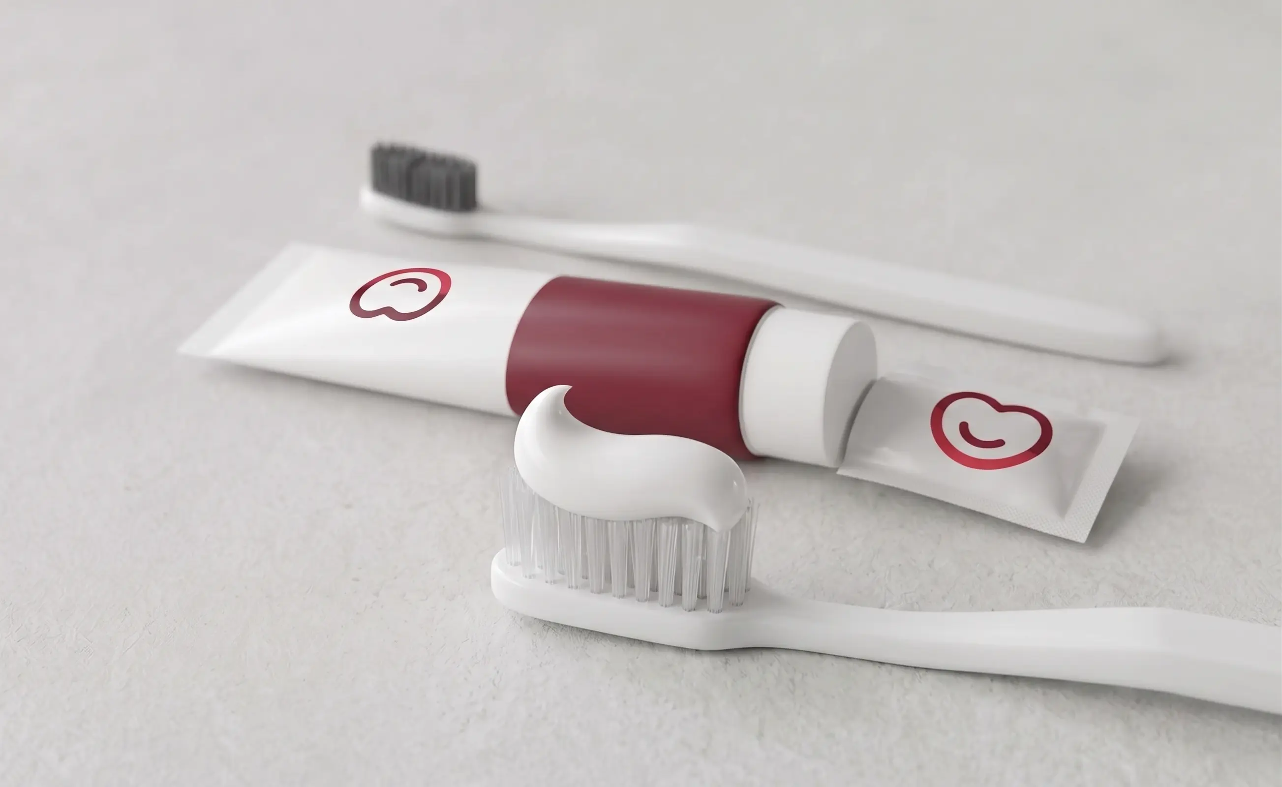 Escovação cuidadosa dos dentes